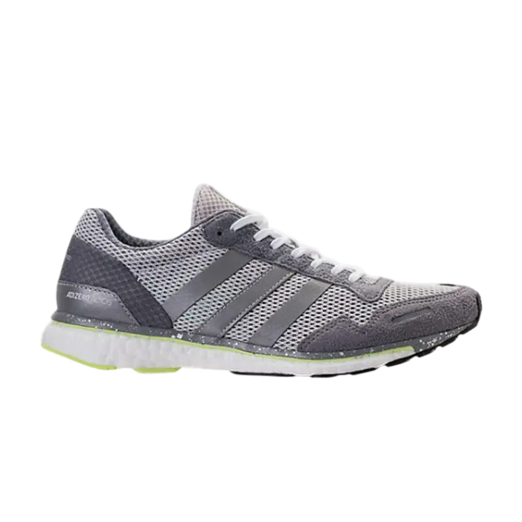 

Кроссовки Adidas Wmns Adizero Adios 3 'Silver Metallic', серый