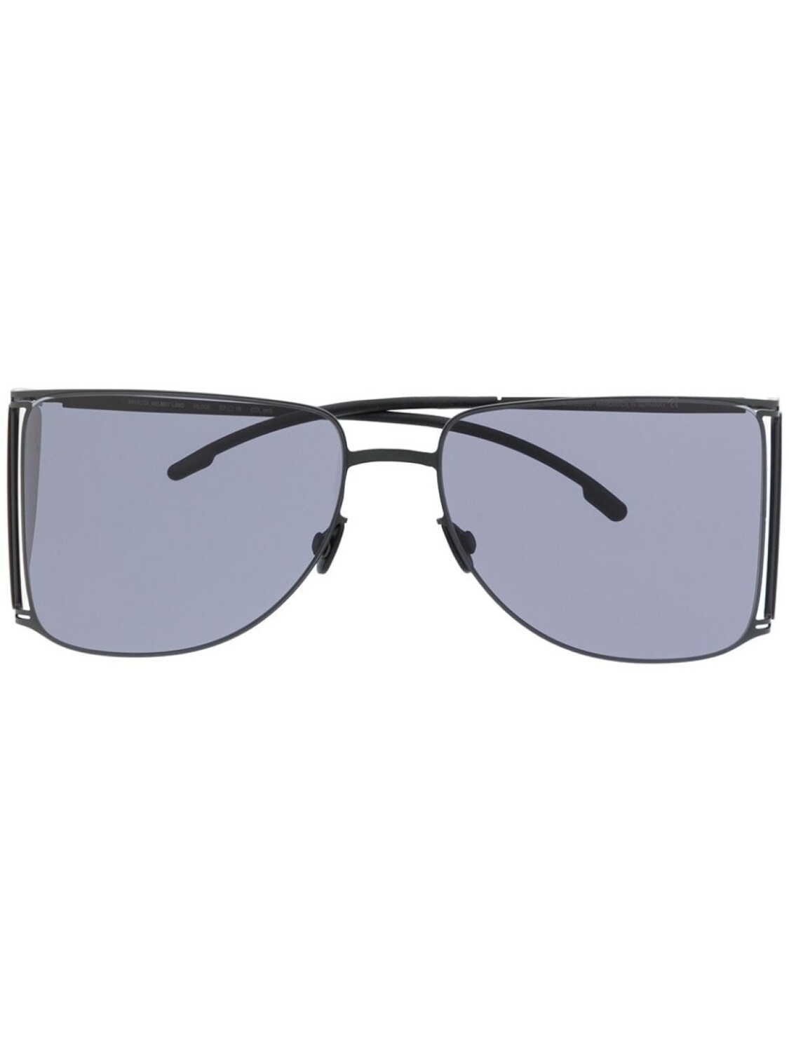 

Mykita солнцезащитные очки в геометричной оправе, черный