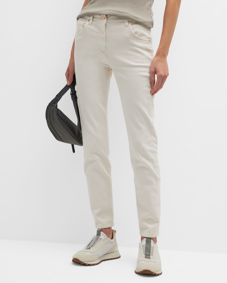 

Узкие джинсовые брюки Brunello Cucinelli