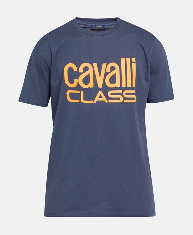 

Футболка Cavalli Class, темно-синий