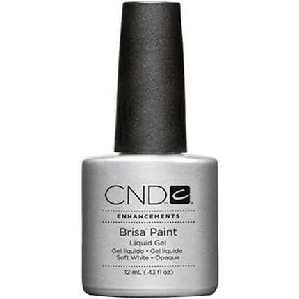 

Brisa Paints Soft White Opaque 0,43 унции 12 мл, Cnd