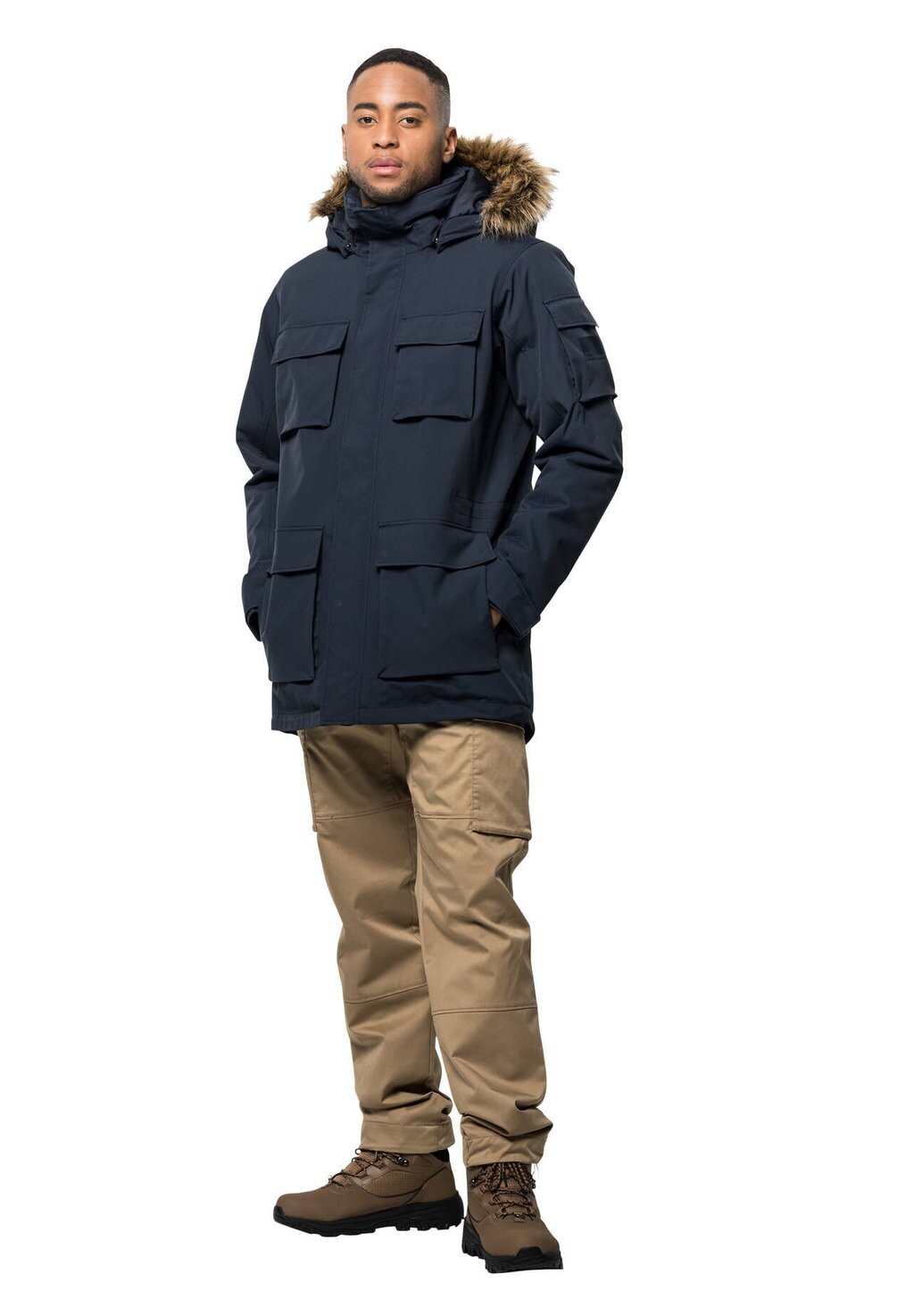 

Парка Jack Wolfskin, темно-синий