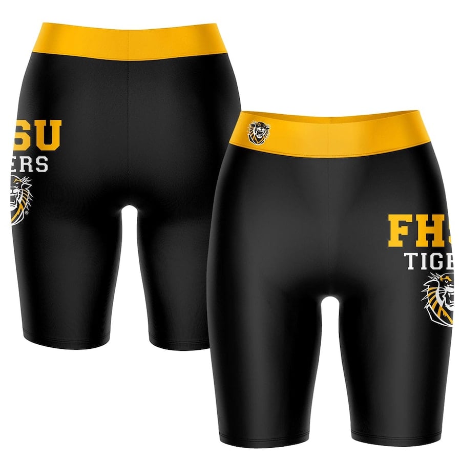 

Шорты Vive La Fete Fort Hays State Tigers, черный