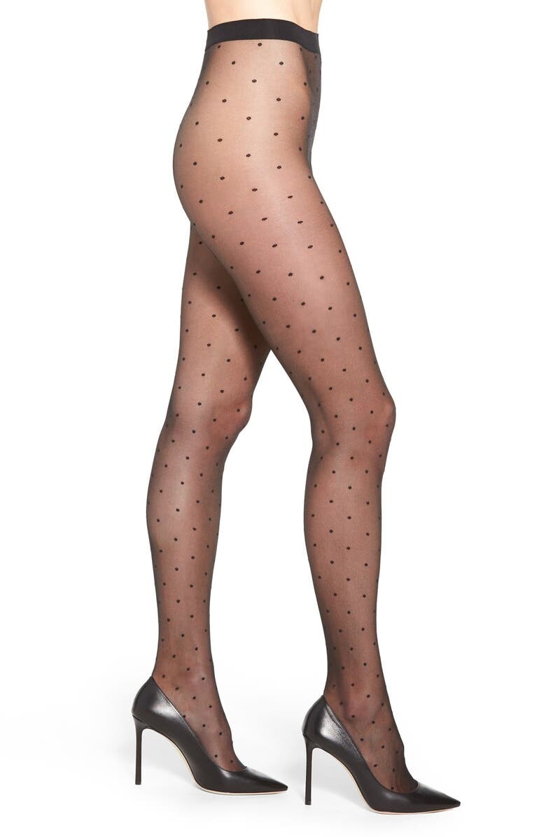 

Колготки в горошек FALKE, черный