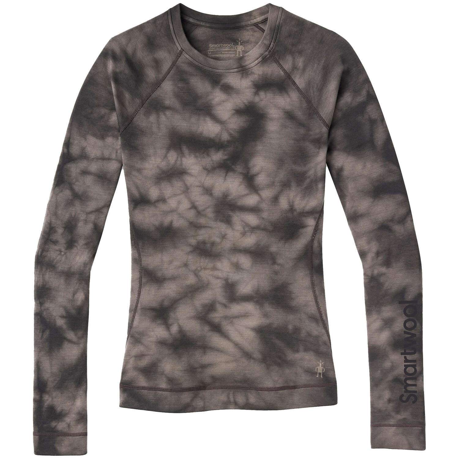 

Утпленный топ Smartwool Merino 250 Base Layer Plant-Based Dye Logo, черный