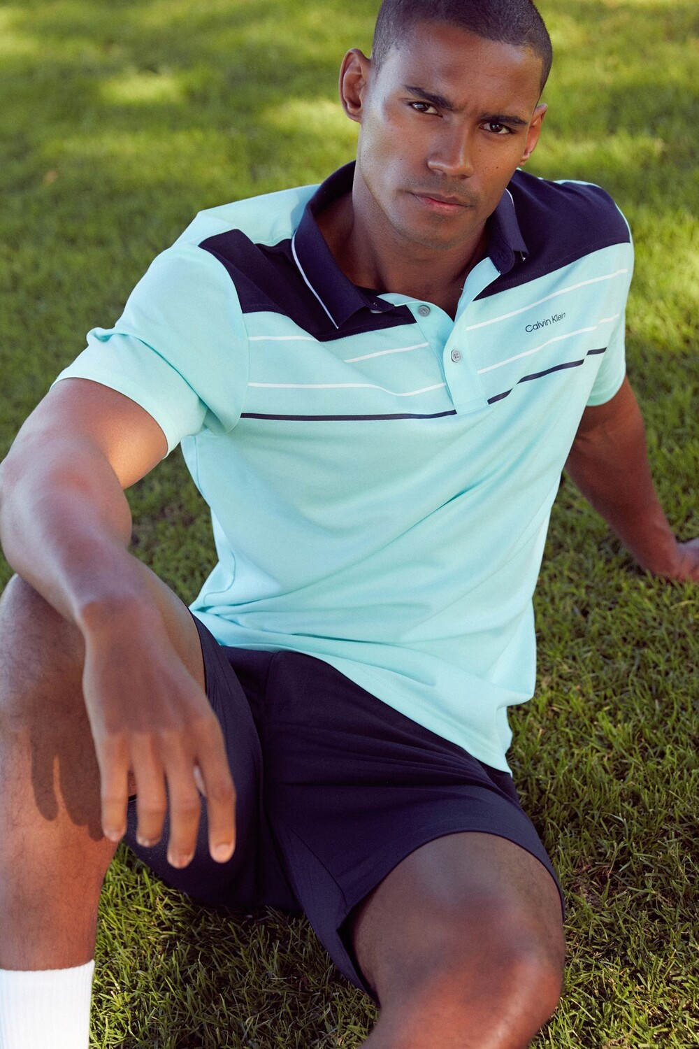 

Рубашка-Поло Red Eagle Calvin Klein Golf, синий