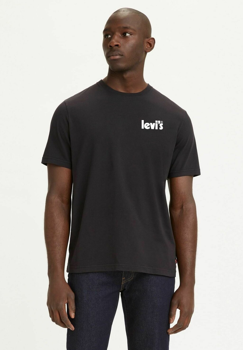 Футболка с принтом Levi's, деним