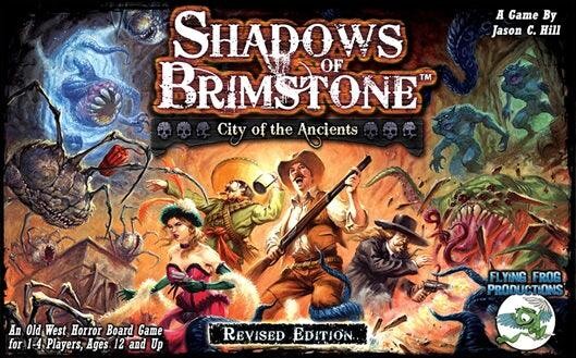 

Настольная игра Flying Frog Productions Shadows of Brimstone: City of the Ancients Revised Core Set