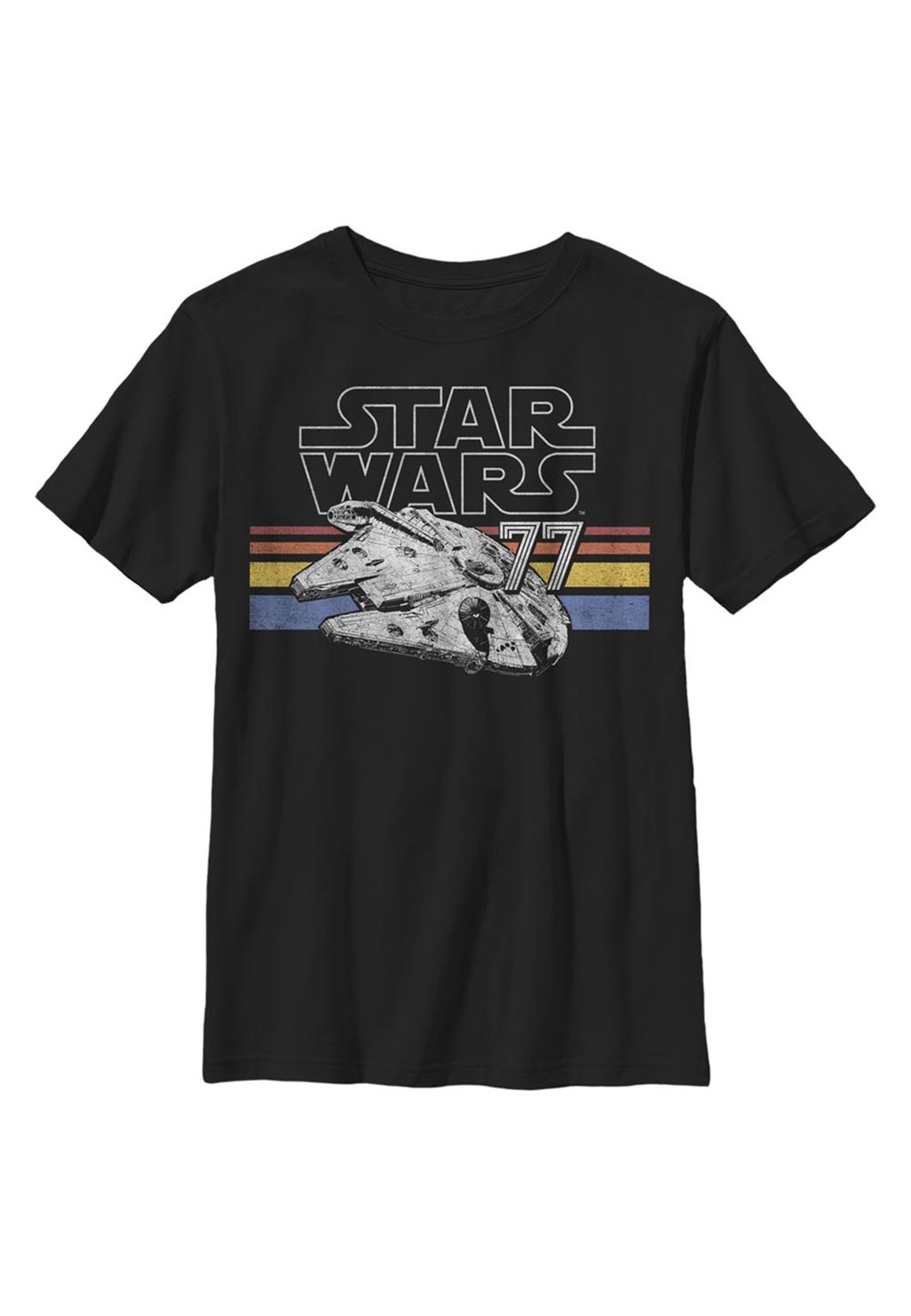 Футболка с принтом Star Wars: Classic Falcon Stripes Star Wars, черный