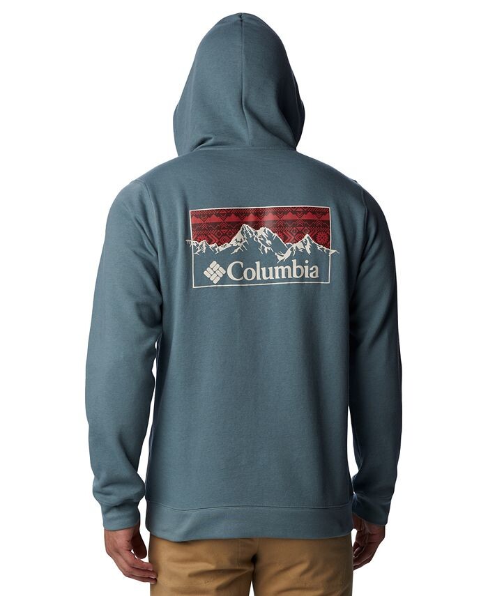 

Мужская флисовая толстовка с рисунком Columbia, зеленый