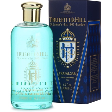 Truefitt & Hill Trafalgar Гель для ванны и душа 200 мл Кедровый свежий сандал