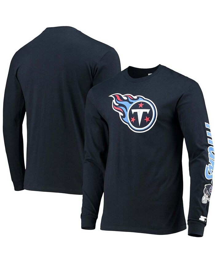 

Мужская темно-синяя футболка с длинным рукавом Tennessee Titans Halftime Starter, синий