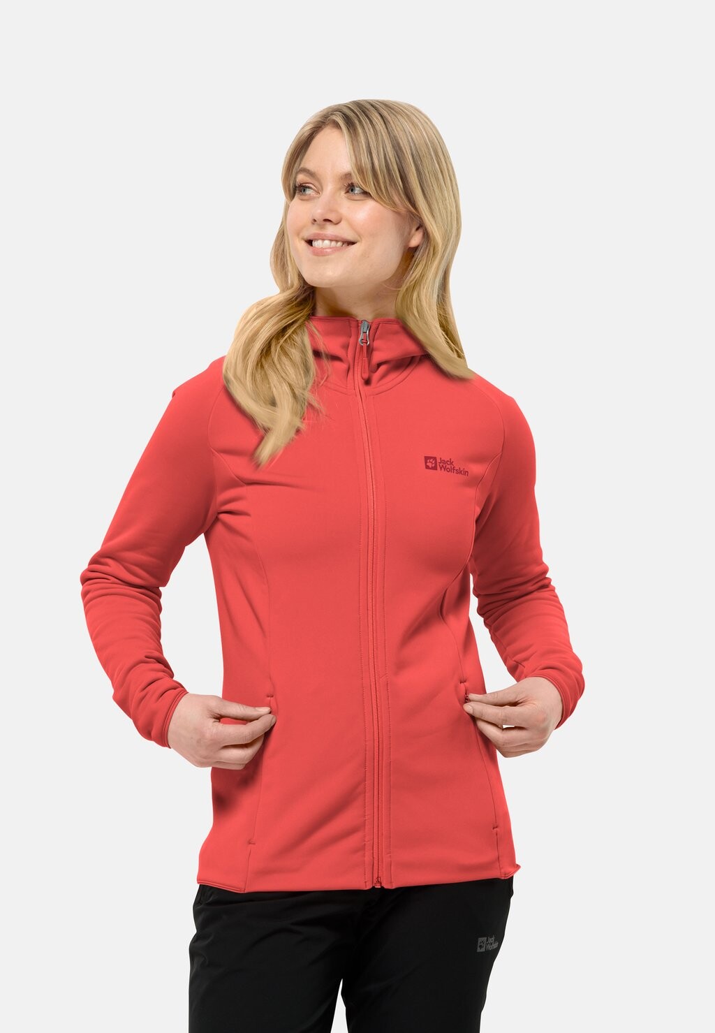 

Куртка для активного отдыха BAISELBERG FZ Jack Wolfskin, цвет vibrant red