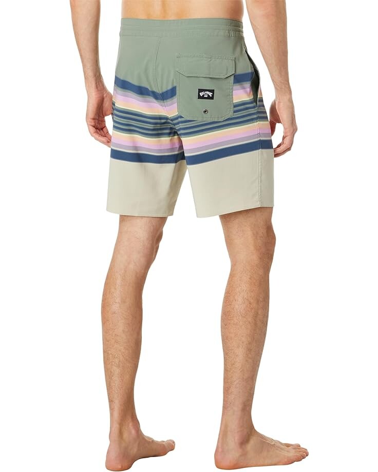 

Шорты для плавания Billabong Spinner Lo Tides 18" Boardshorts, цвет Light Sage