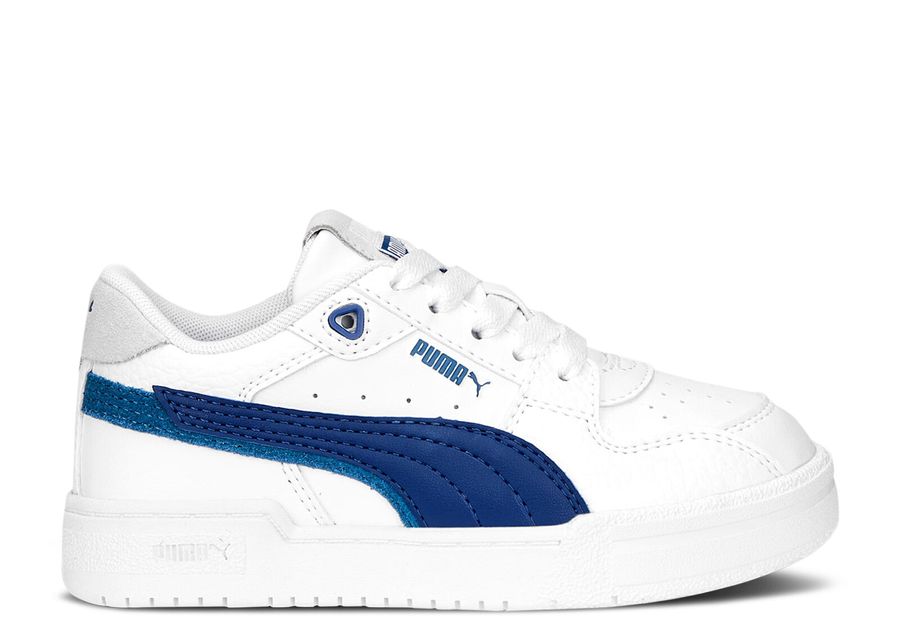 

Кроссовки Puma Ca Pro Little Kid 'Glitch - White Lake Blue', белый