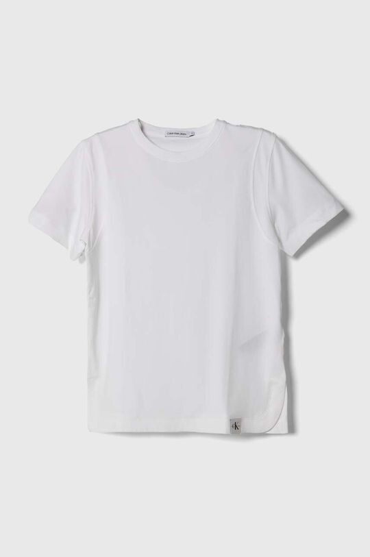 

Детская футболка Calvin Klein Jeans, белый