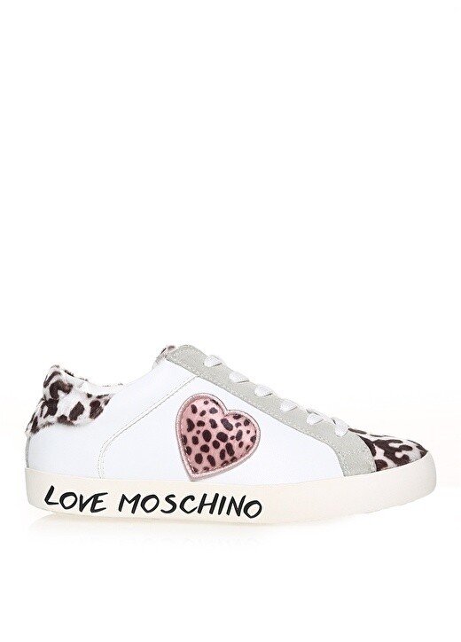 

Белые женские кроссовки Love Moschino