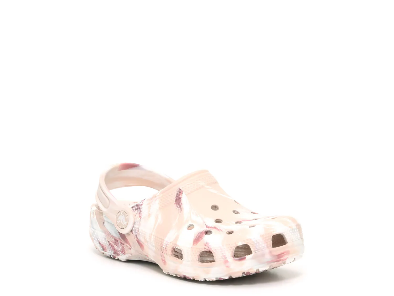 

Сандалии Marbled Clog Crocs, светло-розовый