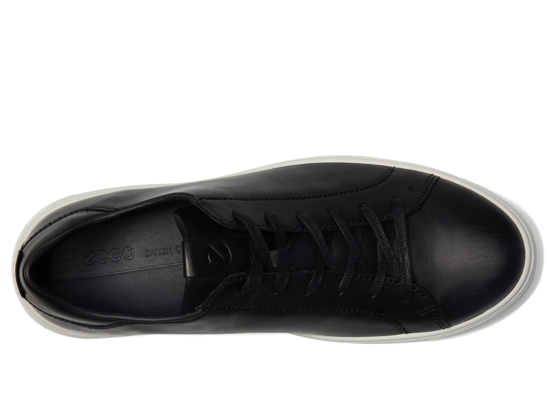 Кроссовки ECCO Street Tray Dress Sneaker, черный