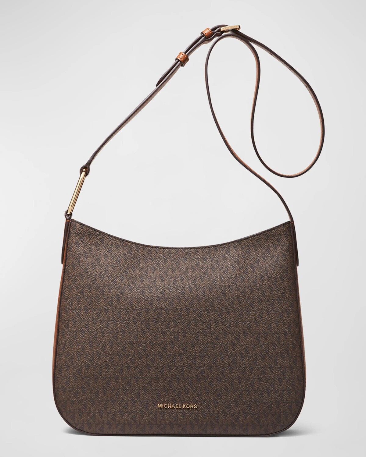 

Большая сумка через плечо Kensington с монограммой MICHAEL Michael Kors, цвет Brown Acorn