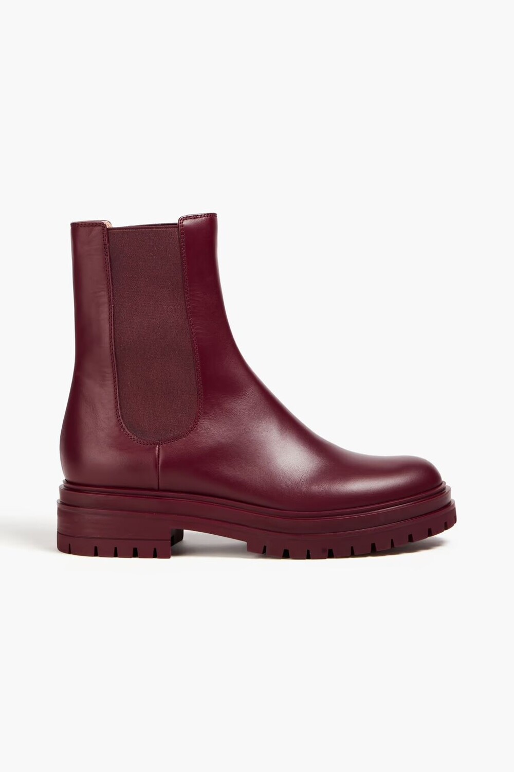 

Кожаные ботинки челси Gianvito Rossi, бургундия
