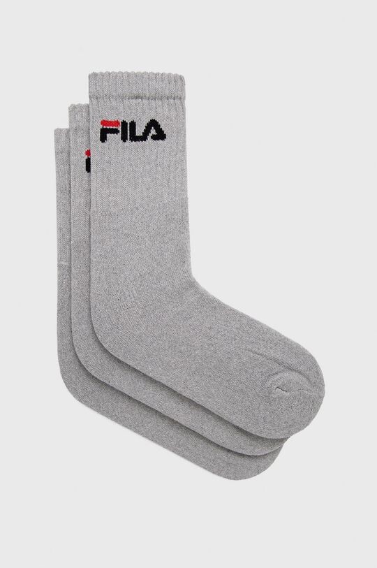

Носки (3 шт.) Fila, серый