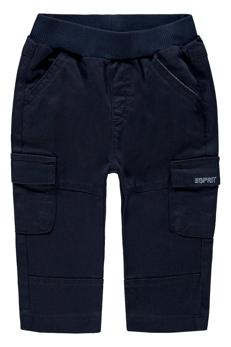 Хлопковые брюки-карго Esprit, синий