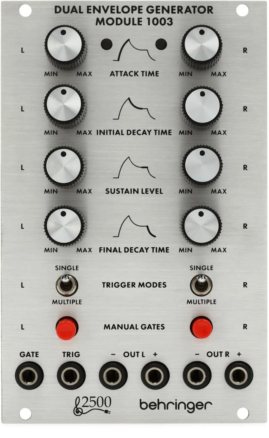 

Модуль Eurorack генератора с двумя конвертерами Behringer 1003