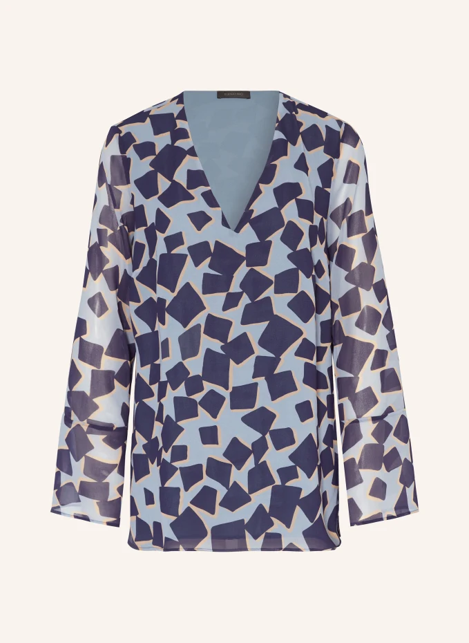Блузка-рубашка Elena Miro, синий цена и фото