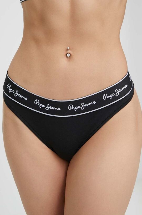 

Стринги Pepe Jeans, черный