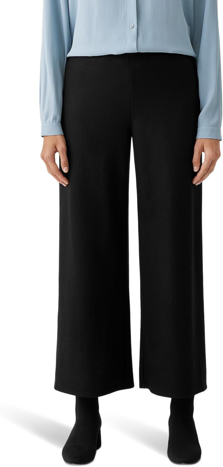 

Широкие брюки до щиколотки Eileen Fisher, черный