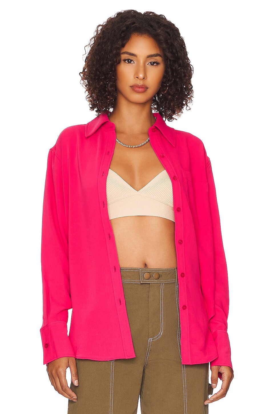 

Рубашка L'Academie Lenae, цвет Fuchsia Pink