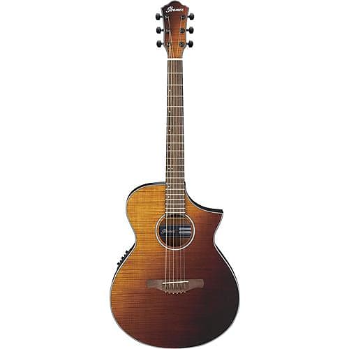 Акустическая гитара Ibanez AEWC32FM Acoustic Electric Guitar, Laurel Fretboard, Amber Sunset Fade Gloss ноутбук gigabyte aorus 15x asf black asf d3kz754sh