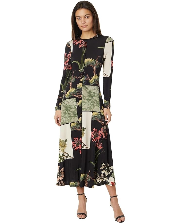 

Платье Ted Baker Gretiaa Skimming With Stitch Detail, черный