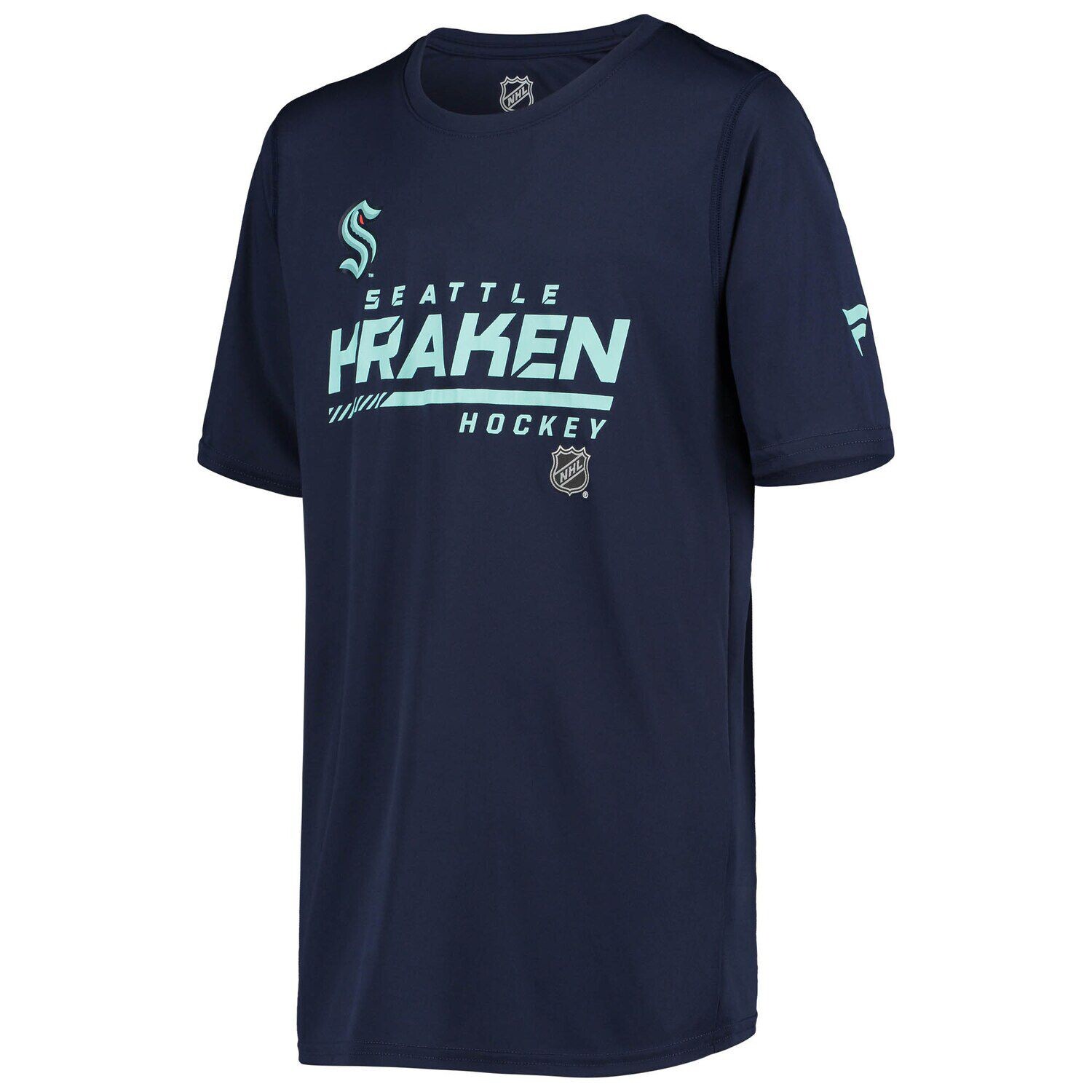 

Молодежная футболка из синели с надписью Seattle Kraken Deep Sea Seattle для девочек Outerstuff