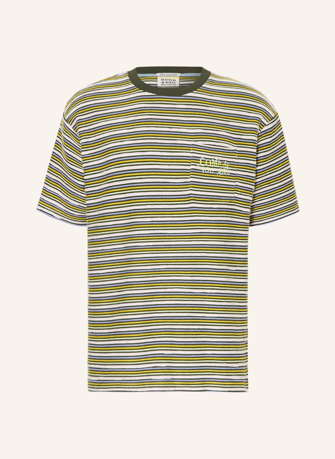 

Футболка SCOTCH & SODA, зеленый
