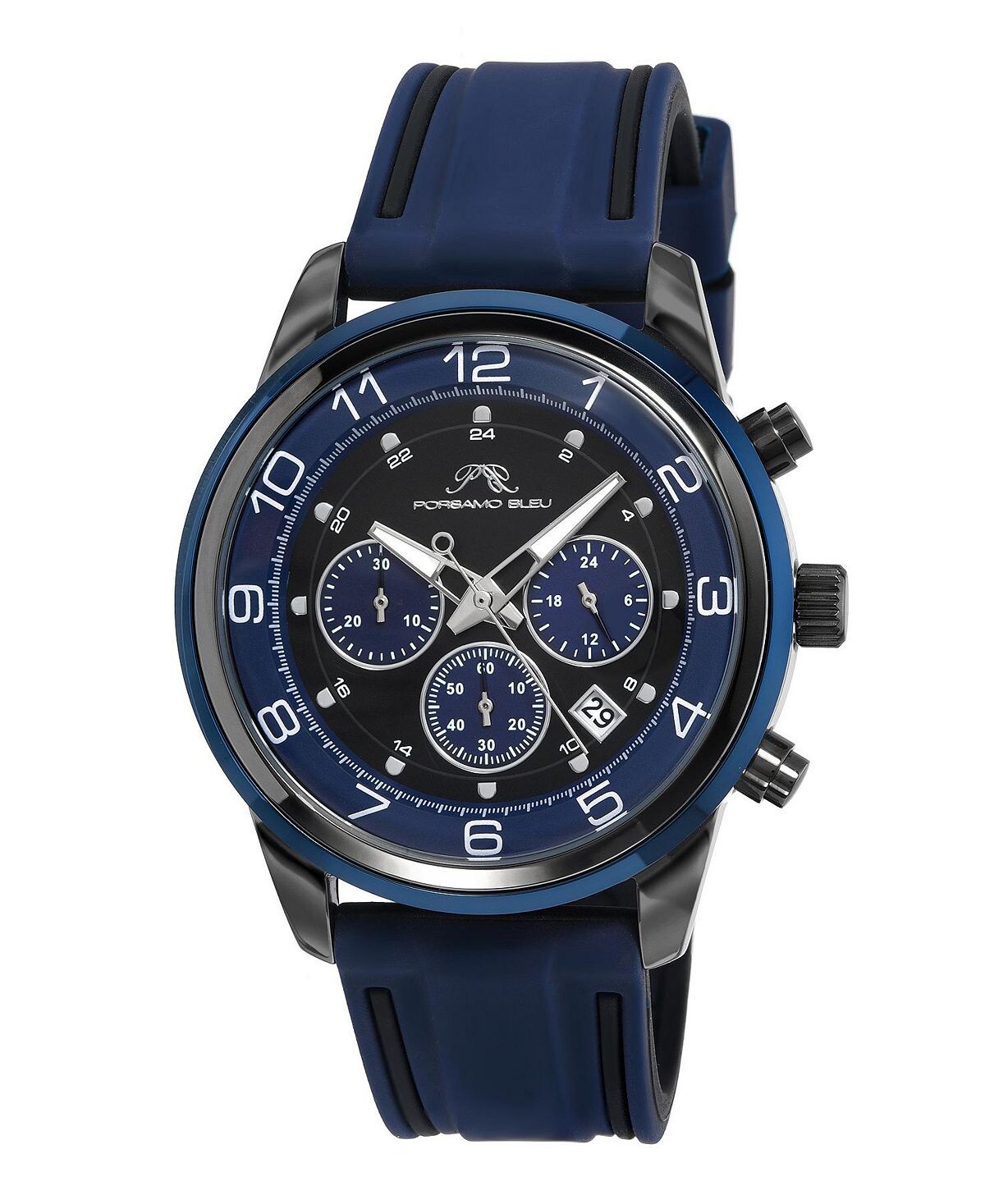 

Мужские часы Arthur с силиконовым ремешком 1092CARR Porsamo Bleu