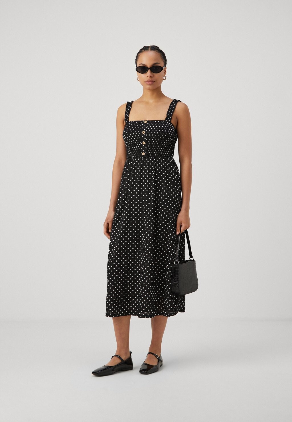 

Платье из джерси Onlpella Dress ONLY, черное