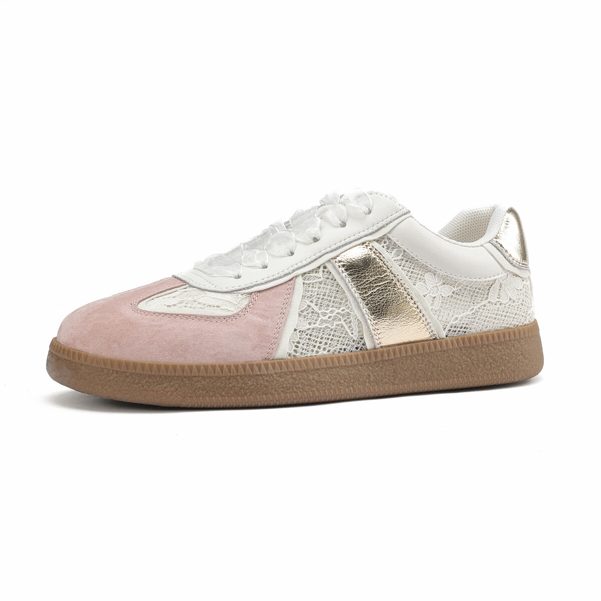 

Кроссовки D:FUSE SCANDINAVIA Skateboarding Shoes Women's Low-top Beige/Dark Beige, бежевый