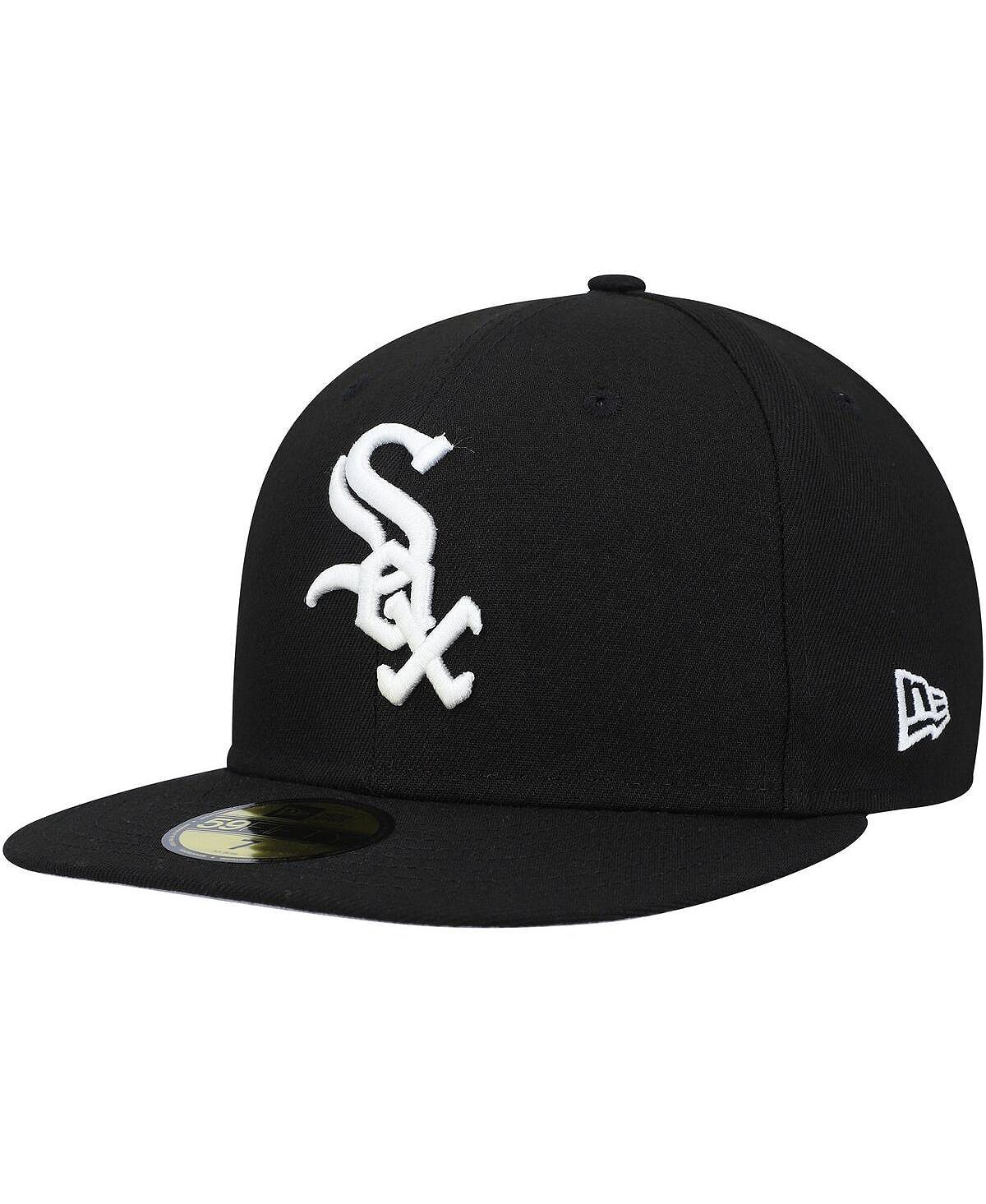 

Мужская черная шляпа Chicago White Sox Authentic Collection Replica 59FIFTY приталенная шляпа New Era