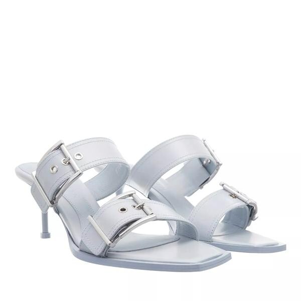 

Сандалии leather sandal spring blue Alexander Mcqueen, синий