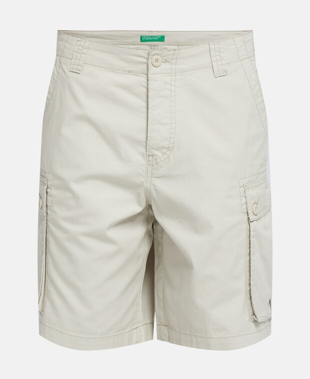 

Грузовые шорты United Colors of Benetton, серый