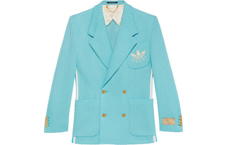

Мужской деловой костюм Adidas Originals X, синий Gucci, синий