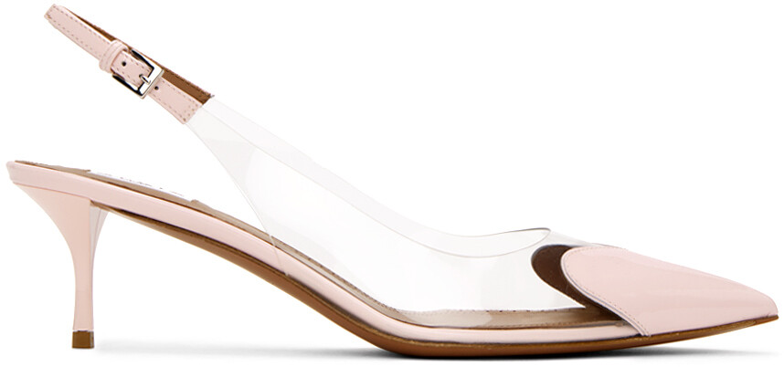 

ALAA Розовые туфли на каблуках Le Coeur ALAÏA, Розовый, ALAA Розовые туфли на каблуках Le Coeur ALAÏA