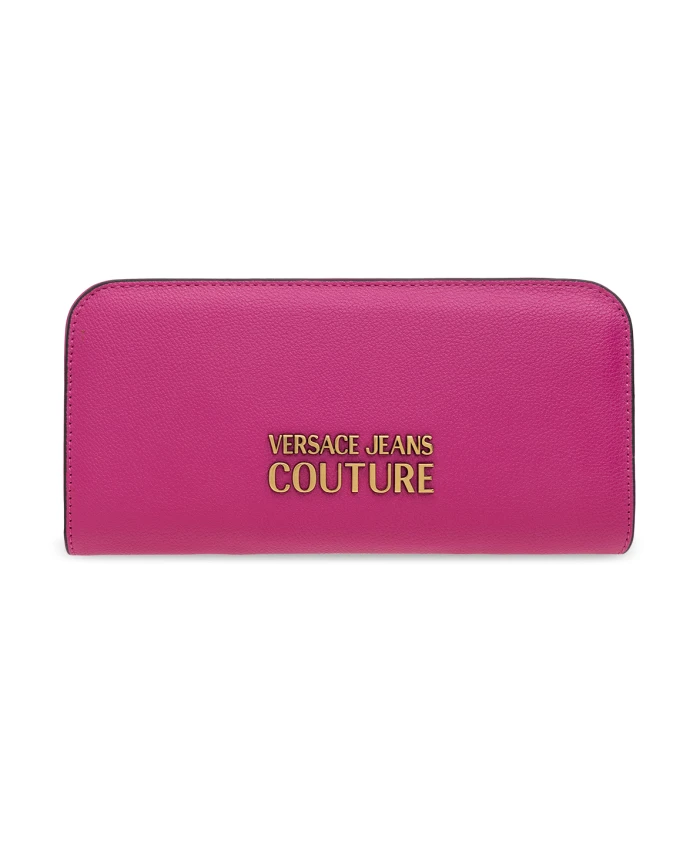 

Кошелек с логотипом Versace Jeans Couture, розовый