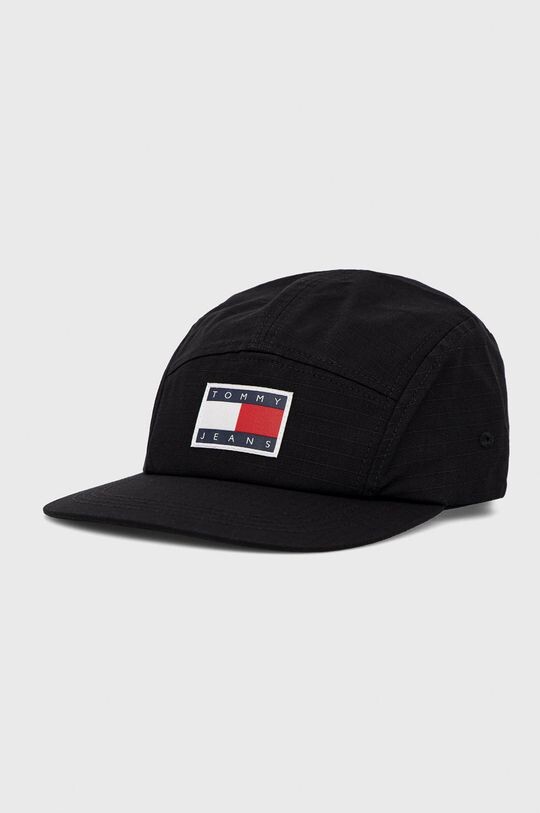 

Хлопковая шапка AM0AM08999.9BYY Tommy Jeans, черный