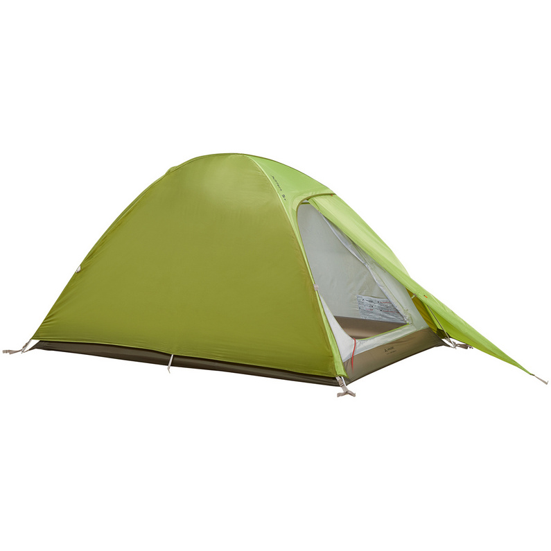 Палатка Campo Compact 2P Vaude, зеленый палатка tambu легкая треккинговая для 2 человек светло серый синий