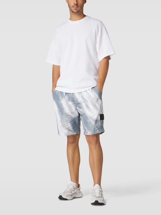 

Модель шорт в стиле батик 'GRAPHIC WOVEN SHORT' Calvin Klein Jeans, светло-синий