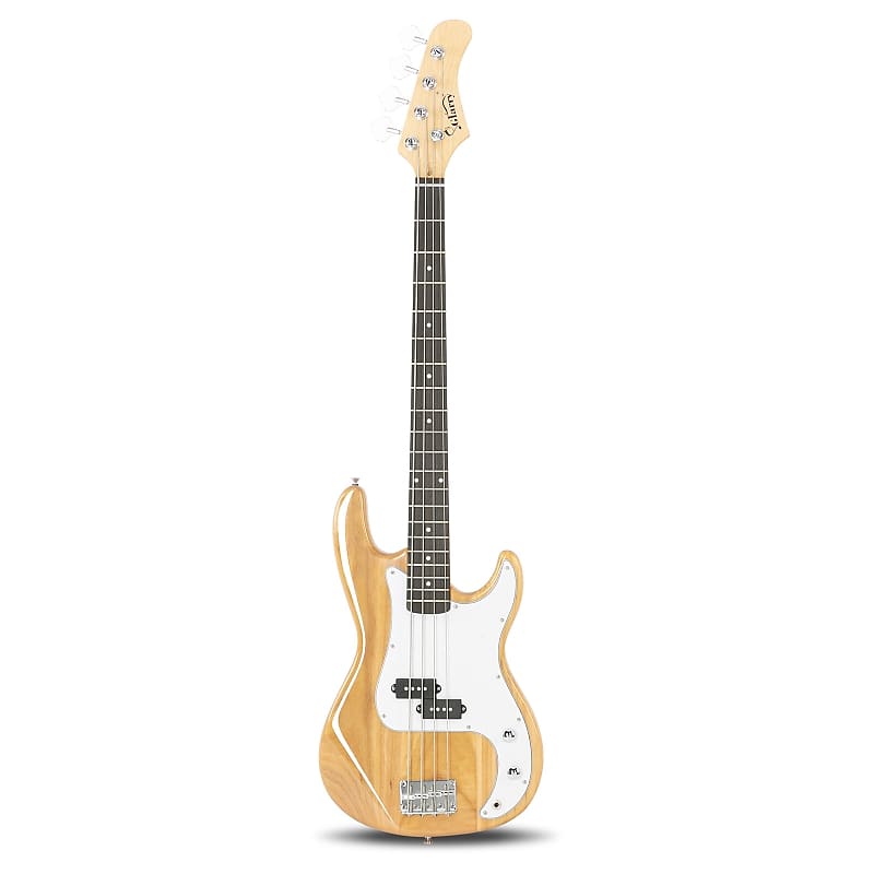 цена Басс гитара Glarry Burlywood GP Electric Bass Guitar