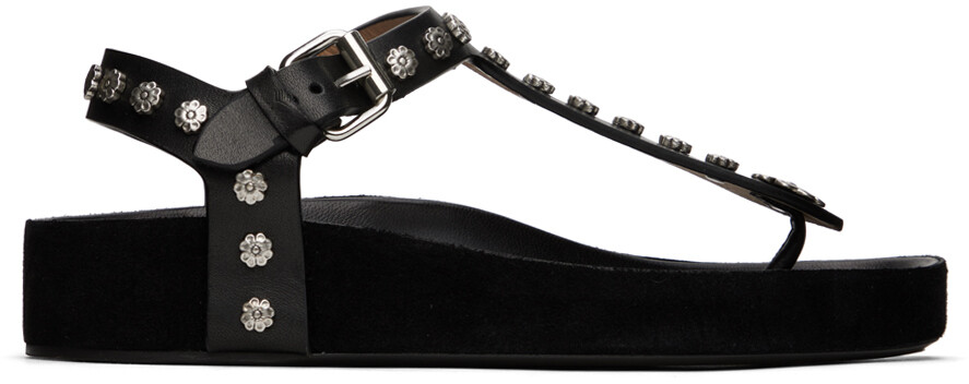 

Черные сандалии Enore Isabel Marant